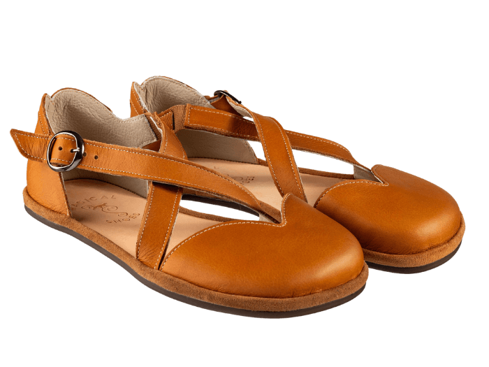 Sandały Damskie Skórzane Barefoot Magical Shoes Mona Carmel
