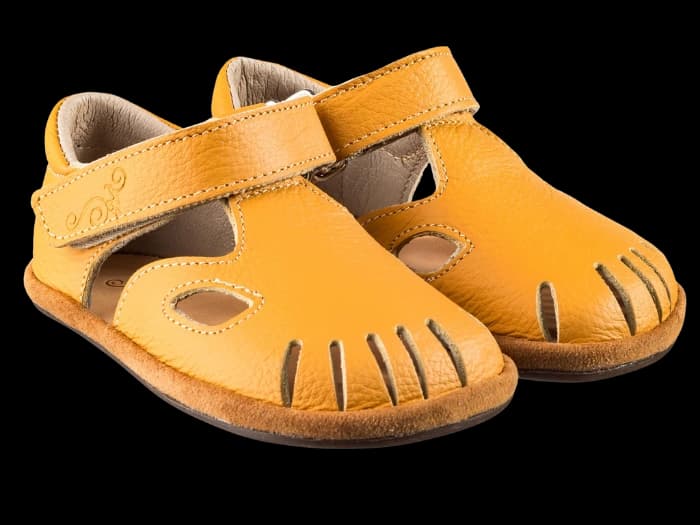 Sandałki Dziecięce Magical Shoes LILO CARROT Pomarańczowe