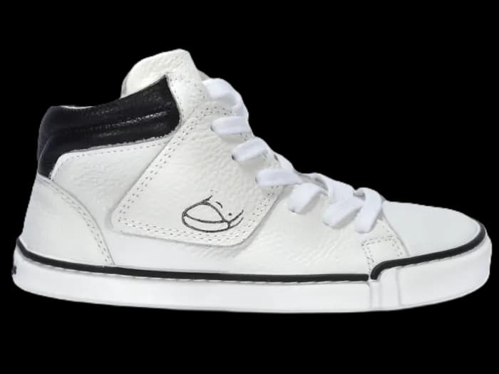 Treeps Kids White – Skórzane Buty Barefoot dla Dzieci | Zero Drop | Polska Produkcja