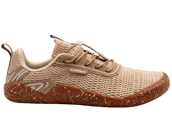 Buty Barefoot Sensori Bari 32-3434 Beige Sneakersy Barefoot