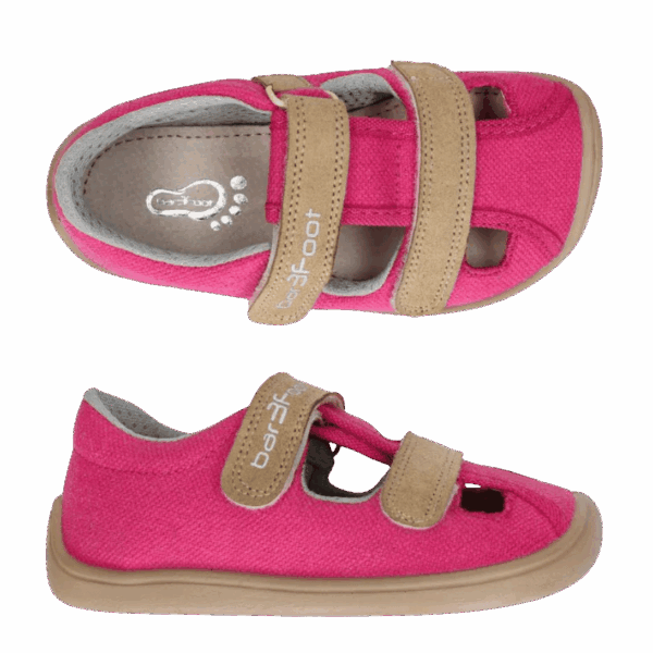Model barefoot dziecięcy Bar3foot Elf Sandal 3F 3BE25/V9R – przewiewna cholewka z siateczką"
