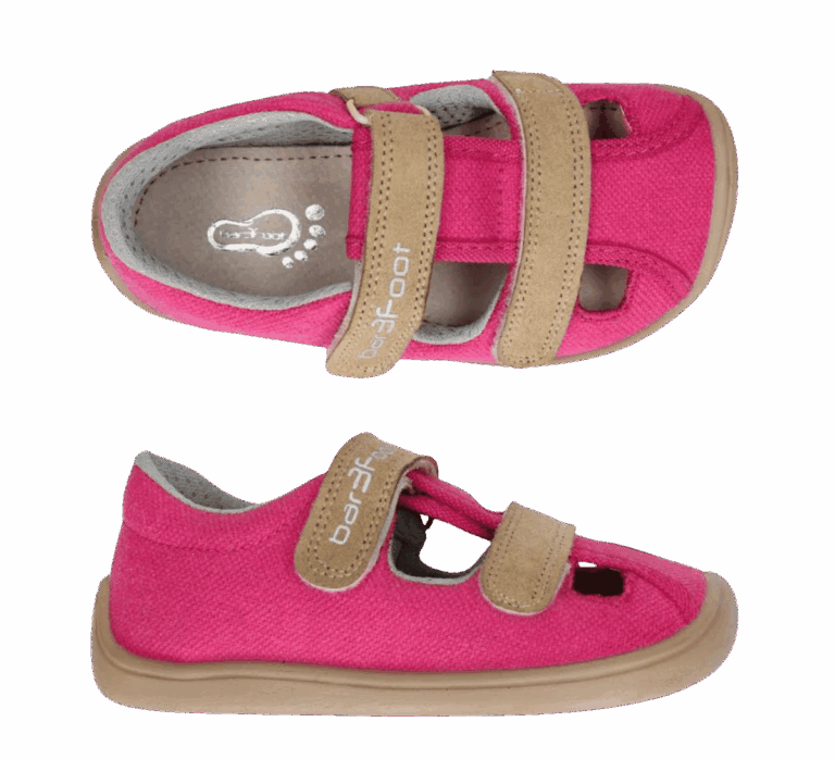 Model barefoot dziecięcy Bar3foot Elf Sandal 3F 3BE25/V9R – przewiewna cholewka z siateczką"