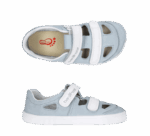 Model Cross Sandal 4BC25/3 marki Bar3foot – widok z góry, naturalny kształt stopy