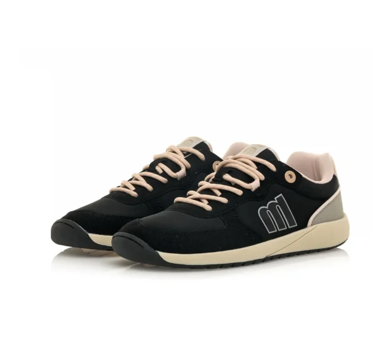 elastyczne buty damskie barefoot Mustang Black