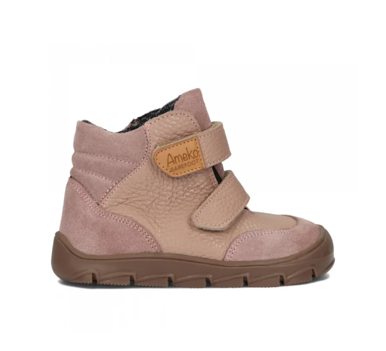 buty-dzieciece-barefoot-ameko-riko-brownrose-przod