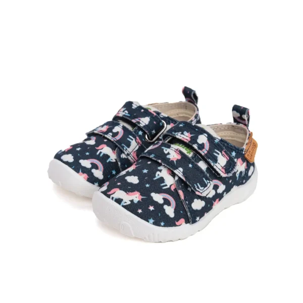 kapcie dziecięce barefoot D.D.Step Royal Blue