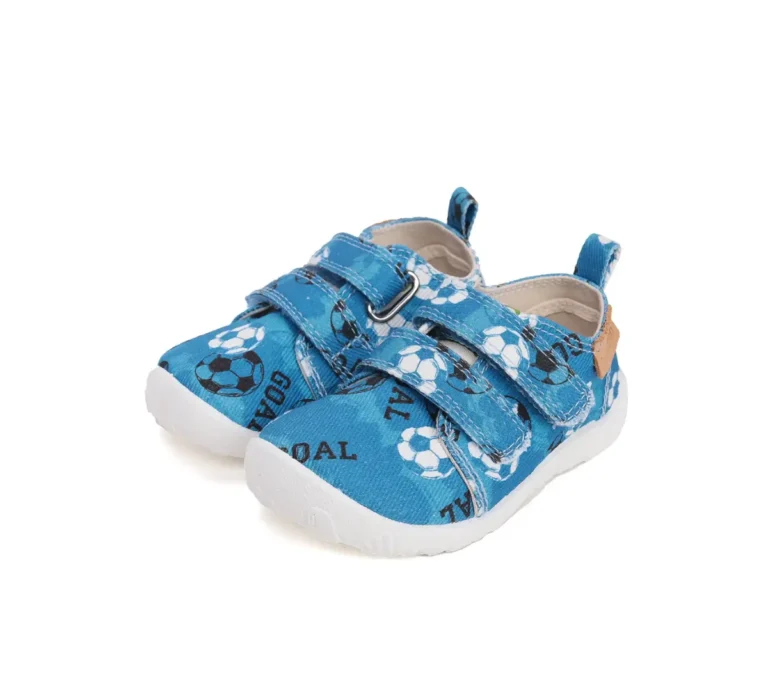 kapcie dziecięce barefoot D.D.Step Calypso Sky
