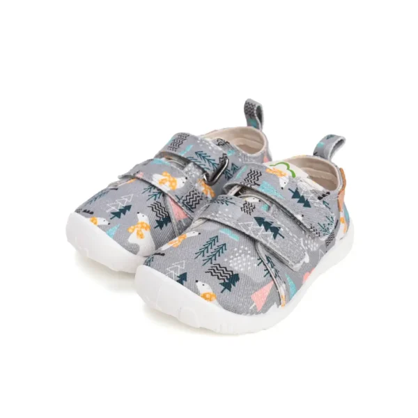 kapcie dziecięce barefoot D.D.Step Grey