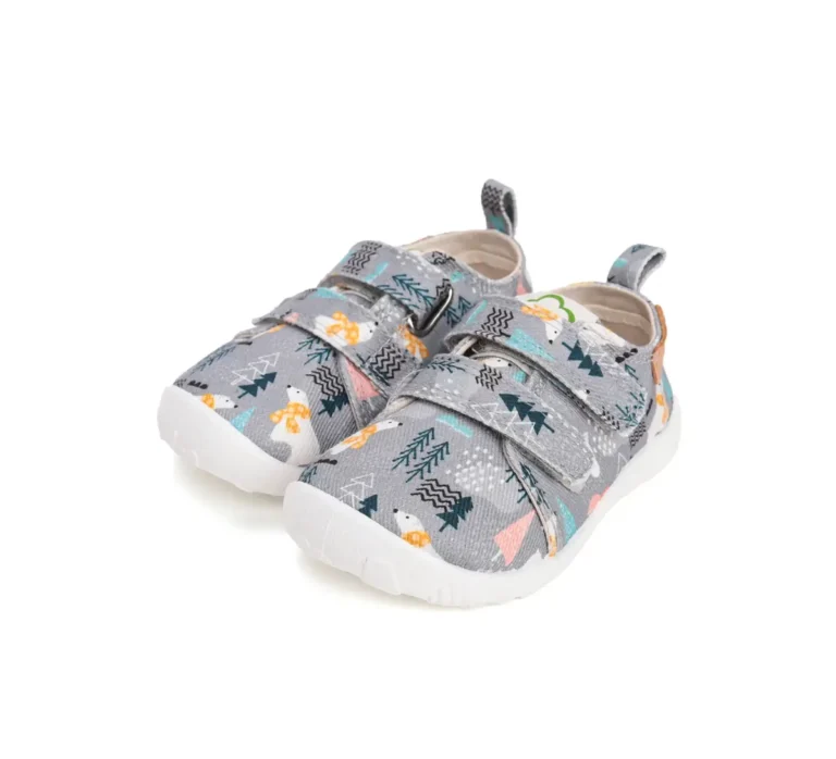 kapcie dziecięce barefoot D.D.Step Grey