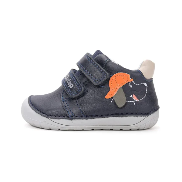 D.D.Step Barefoot Półbuty Skórzane Royal Blue S070-61533B