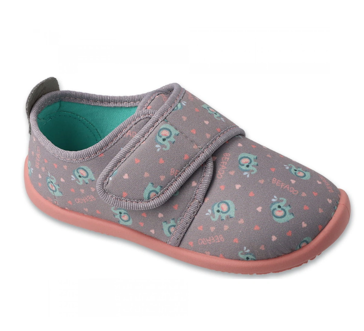 3BE34R (6) BEFADO 902X057 KAPCIE BAREFOOT BOSO RZEPY - obrazek 1