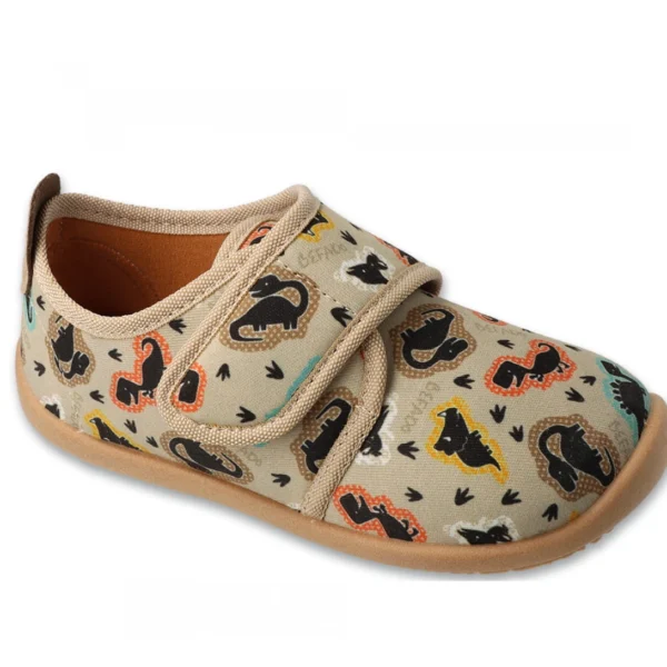 Elastyczne kapcie chłopięce Befado 902Y056 Softer Beżowe